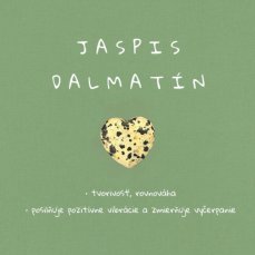 Jaspis dalmatín srdiečko