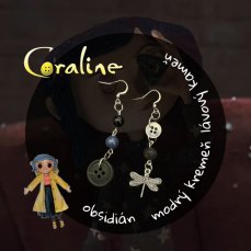 Coraline náušnice